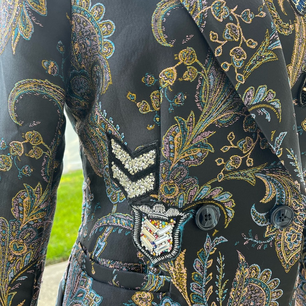 L’atiste jacket with appliqué